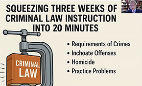 미국 형법 특강 소개